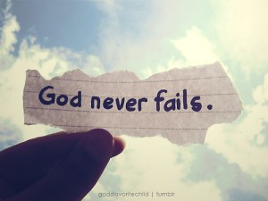 god-never-fails